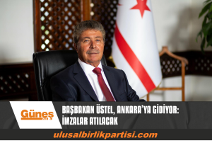 Read more about the article BAŞBAKAN ÜSTEL ANKARA’YA GİDİYOR