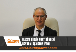 Read more about the article ULUSAL BİRLİK PARTİSİ’NDEKİ BAYRAMLAŞMALAR İPTAL