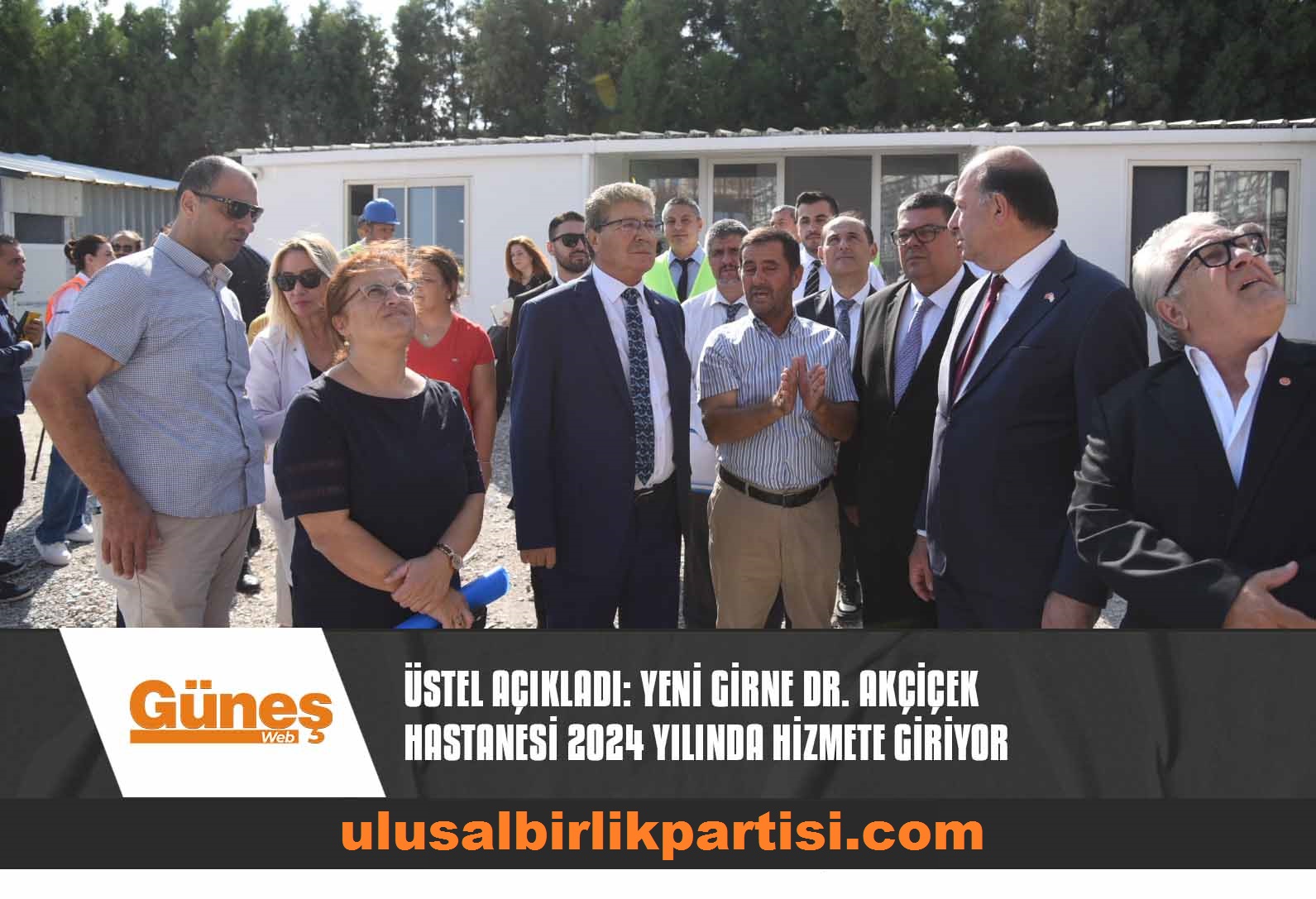 Read more about the article Üstel açıkladı: Yeni Girne Dr. Akçiçek Hastanesi 2024 yılında hizmete giriyor