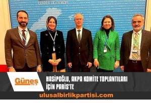 Read more about the article Hasipoğlu, AKPA Komite Toplantıları İçin Paris’te