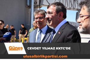 Read more about the article Cevdet Yılmaz KKTC’de
