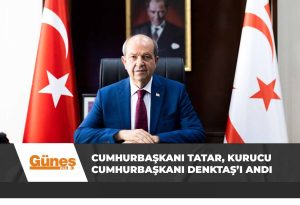 Read more about the article Cumhurbaşkanı Tatar, Kurucu Cumhurbaşkanı Denktaş’ı andı