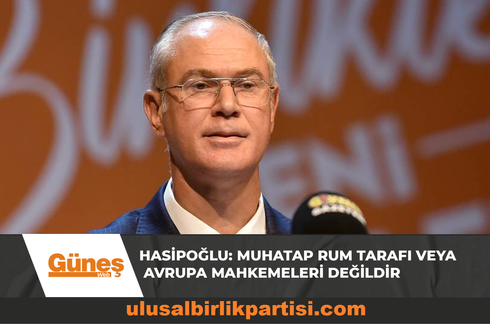 You are currently viewing Hasipoğlu: Muhatap Rum tarafı veya Avrupa Mahkemeleri değildir