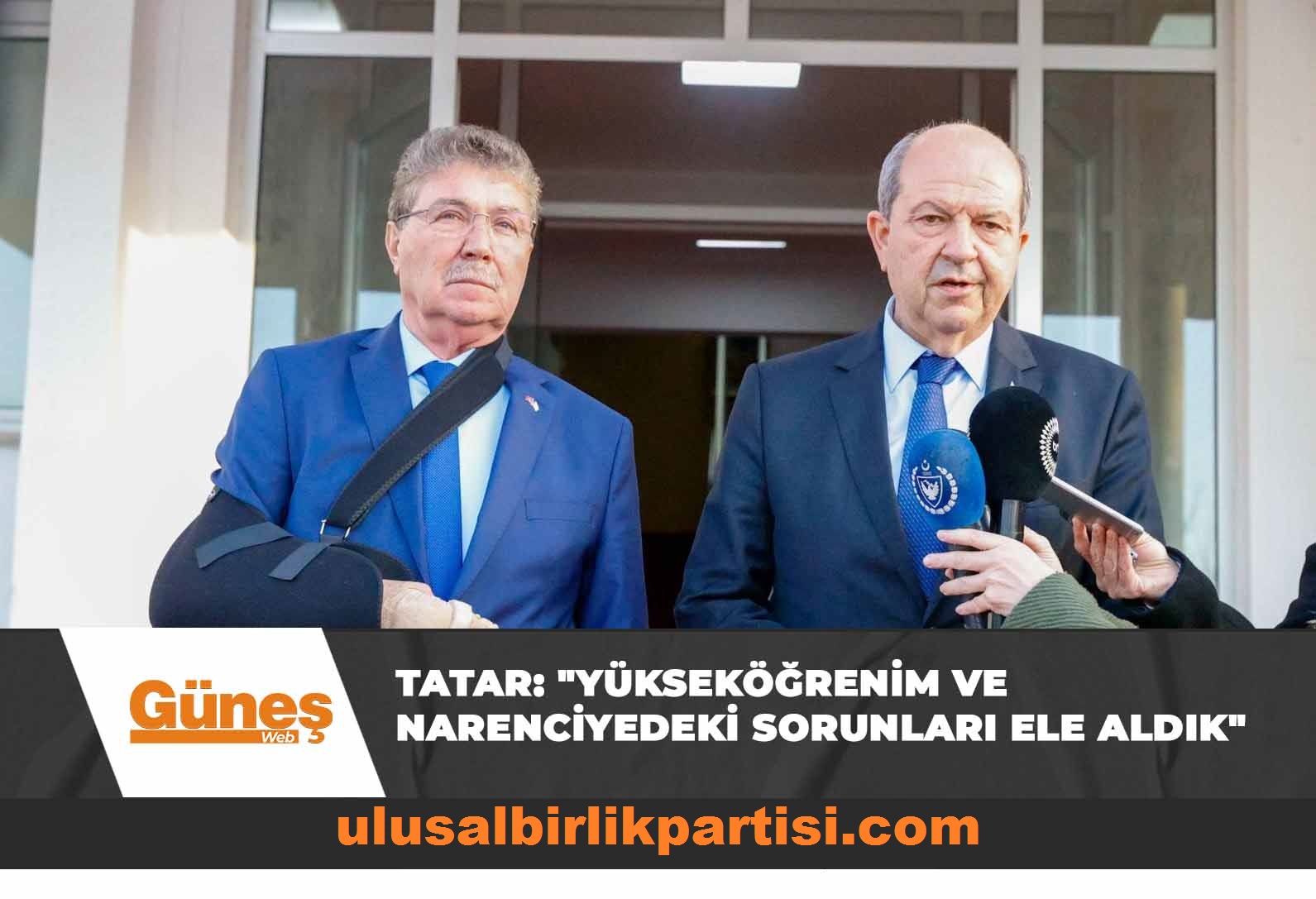 Read more about the article Cumhurbaşkanı Tatar, Bakanlar Kurulu sonrası açıklamada bulundu: “Yükseköğrenim ve narenciyedeki sorunları ele aldık”