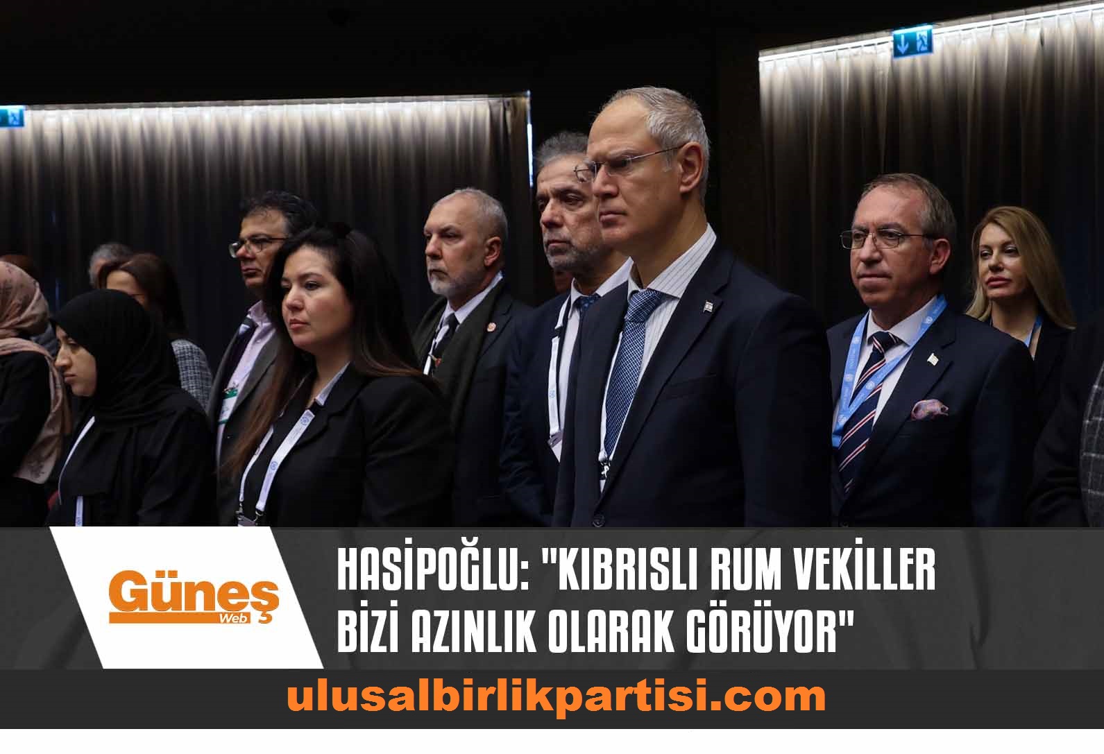 Read more about the article Hasipoğlu: “Kıbrıslı Rum Vekiller Bizi Azınlık Olarak Görüyor”