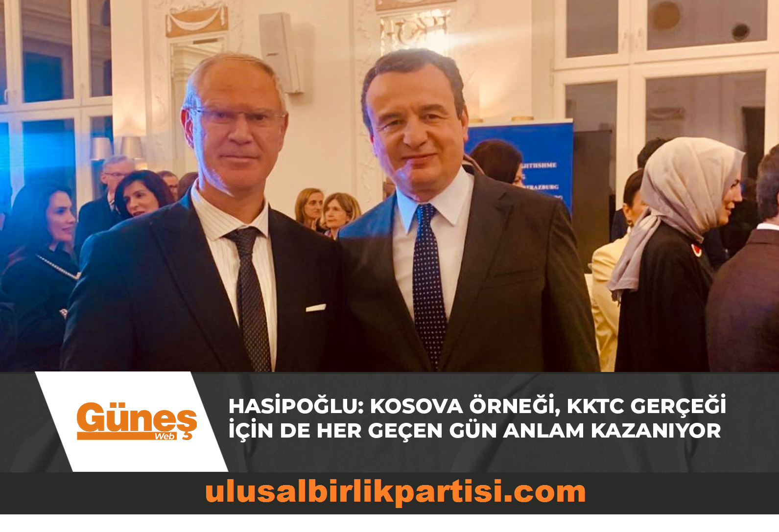 Read more about the article Hasipoğlu: Kosova Örneği, KKTC Gerçeği İçin De Her Geçen Gün Anlam Kazanıyor